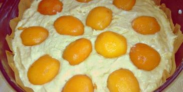 абрикосовый пирог нежность