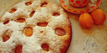 абрикосовый пирог нежность