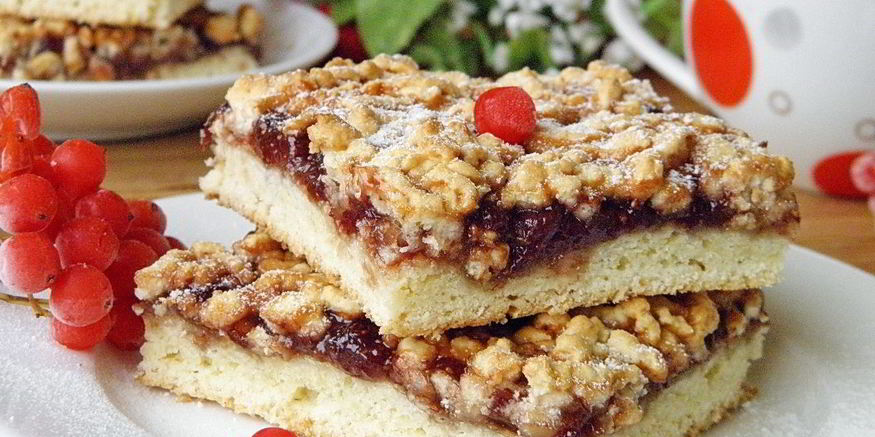 Рецепт бабушкиного пирога с вареньем