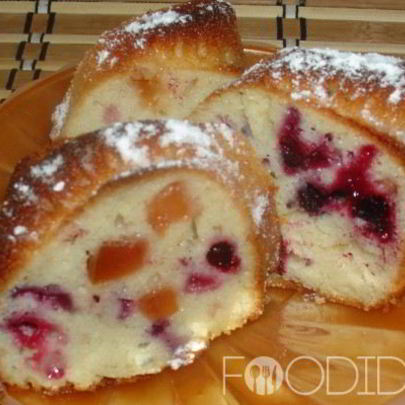 Быстрый пирог на кефире