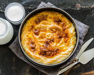 Быстрый пирог с капустой