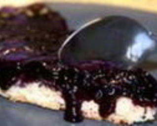 Черничный пирог