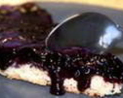 Черничный пирог