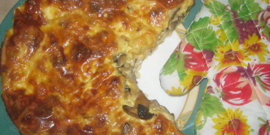 Рецепт грибного пирога