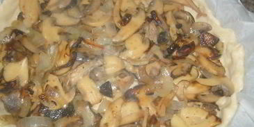 грибной пирог