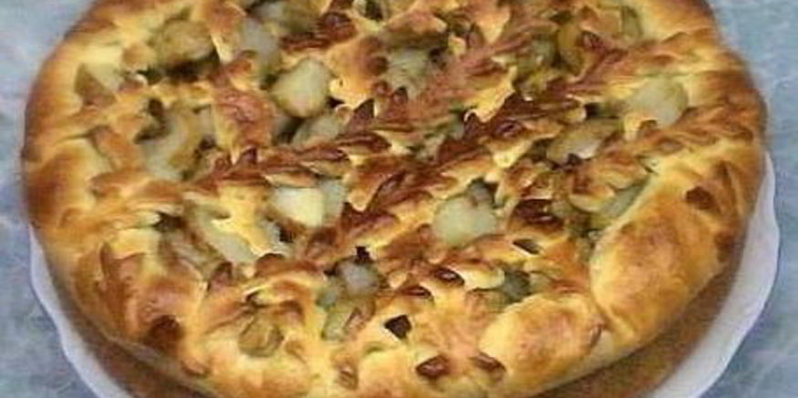 Рецепт грушевого пирога с грушами