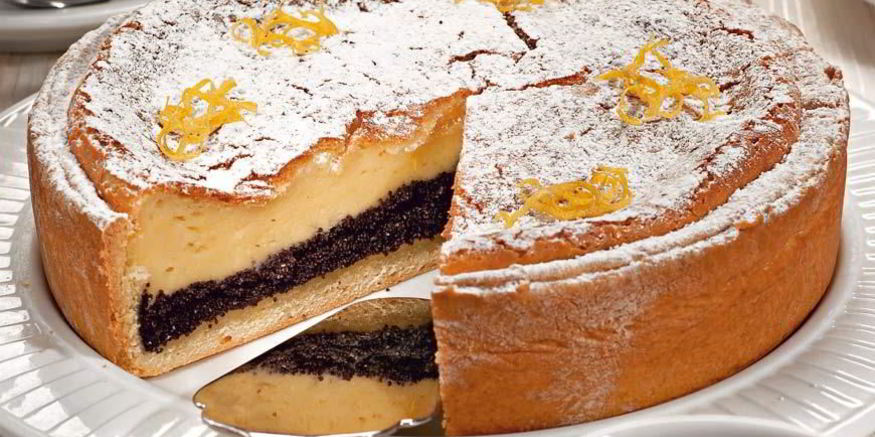 Рецепт лимонно-сырного пирог