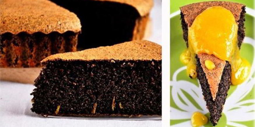 Рецепт макового пирога без муки