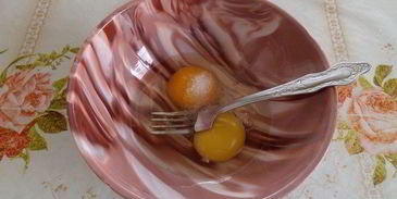 насыпной пирог с клубникой