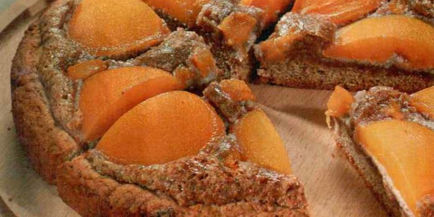 Рецепт орехового пирога с абрикосами