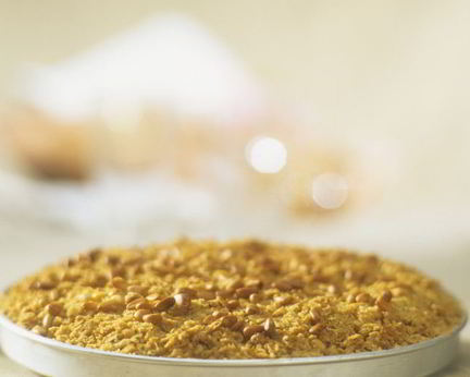 Пирог из овсяных хлопьев