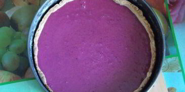 пирог с черной смородиной