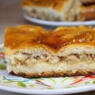 Рецепт Пирога с капустой и мясным фаршем дрожжевой