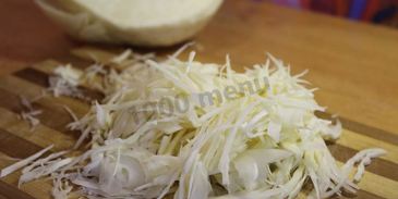 пирог с капустой и мясным фаршем дрожжевой