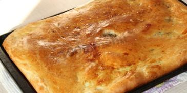 пирог с капустой и мясным фаршем дрожжевой