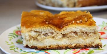 пирог с капустой и мясным фаршем дрожжевой