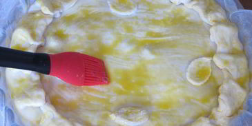 пирог с рикоттой и цукини