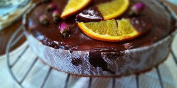 пирог с цитрусовым мармеладом