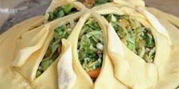 пирог с зеленью