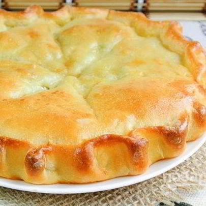 Пирог со скумбрией из обалденного теста