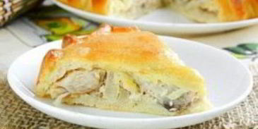 пирог со скумбрией из обалденного теста