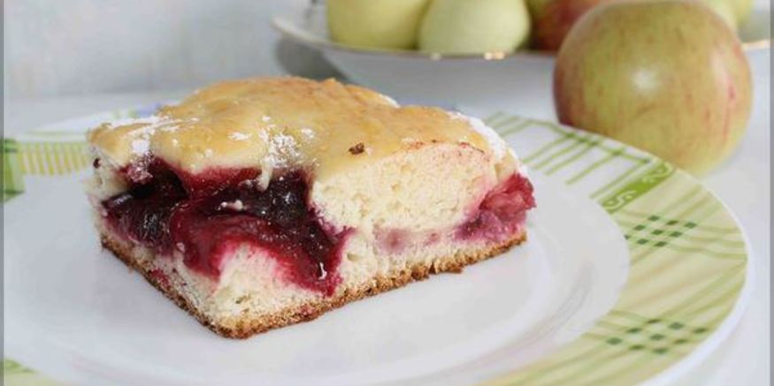 Рецепт пирога со сливами