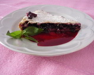 Пирог со смородиной