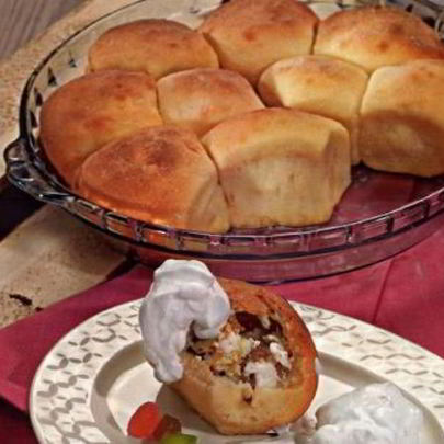 Разборный пирог с творогом