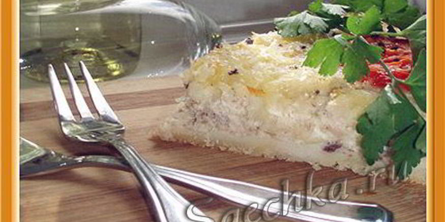 Рецепт рыбного пирога с тунцом