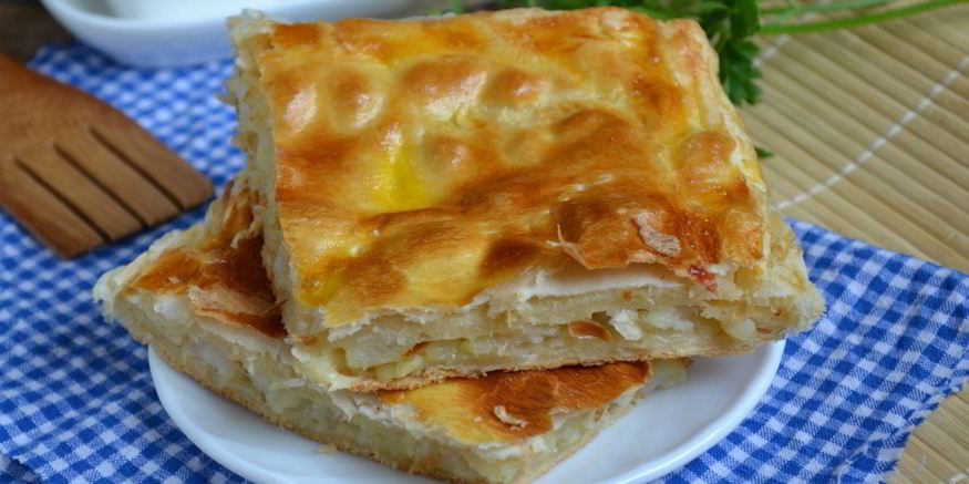 Рецепт слоеного пирога с рыбой