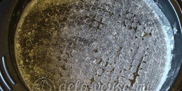 сметанный пирог с персиками