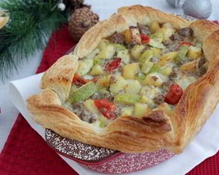 Турецкий закусочный пирог