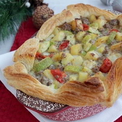 Турецкий закусочный пирог