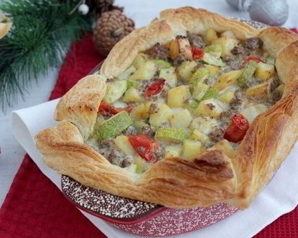 Турецкий закусочный пирог