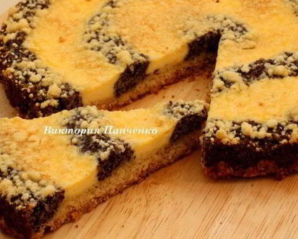 Творожно-маковый пирог Колечко