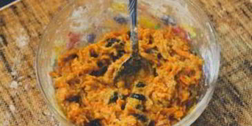 вегетарианский морковный пирог