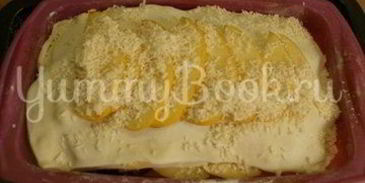 яблочный пирог из слоеного теста