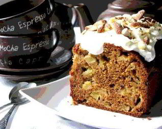 Яблочный пирог с медом