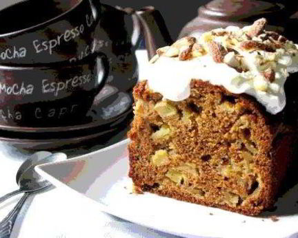 Яблочный пирог с медом