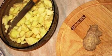 яблочный пирог с медом