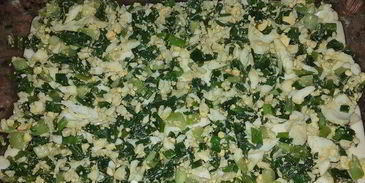 заливной пирог с зеленым луком и яйцом