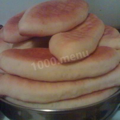 Быстрые дрожжевые пирожки с картошкой и печенью