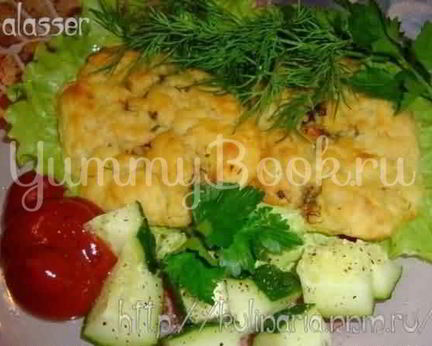 Картофельные пирожки со скумбрией