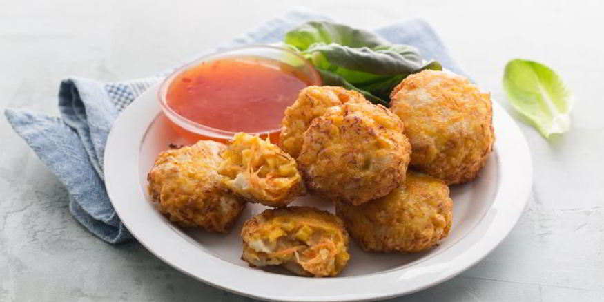 Рецепт куриных пирожков со сладкой кукурузой