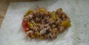 ленивые пирожки с мясом