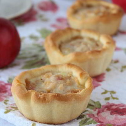 Мини-пирожки с яблоками