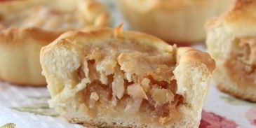 мини-пирожки с яблоками