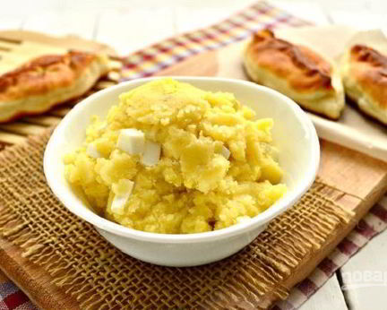 Начинка для пирожков из картошки и яиц