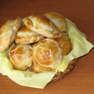 Рецепт Пирожков из слоеного теста с мясом