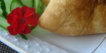 пирожки картофельные с грибами